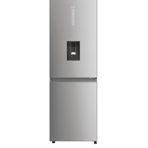 Haier HDPW5618DWPK 50/50 Total No Frost Fridge Freezer, D-Rated, Water Dispenser, Wifi - Inox